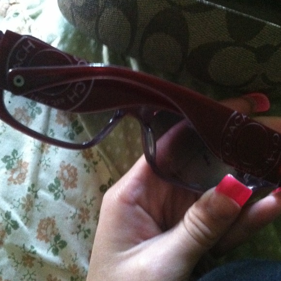 REAL coach sunglasses old school but not vintage,