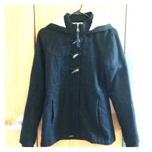 Black Billabong Peacoat