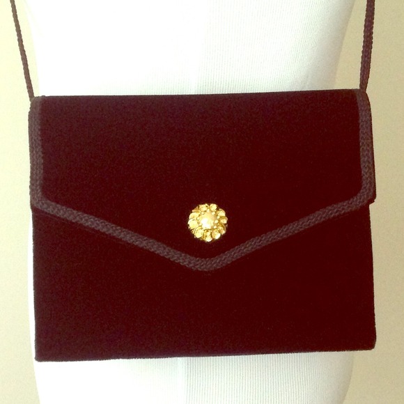 SOLD Black and Gold Evening Bag