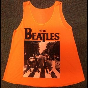 Neon Colored Beatle Tank Top