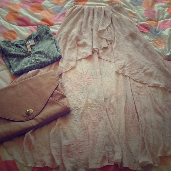 SOLD/VINTED 'How Hi-Lo Can You Go?' Skirt - Picture 1 of 3