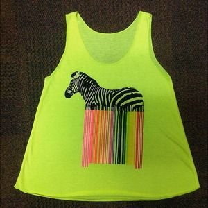 Zebra Tank Top