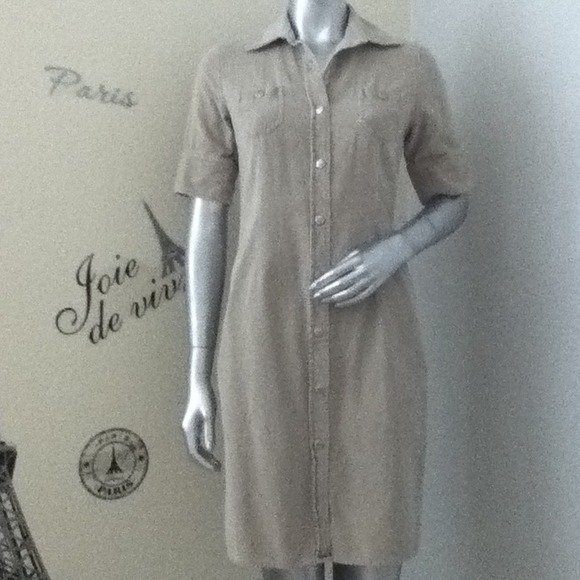 Pre-owned corduroy Banana Republic Dress - Picture 2 of 4