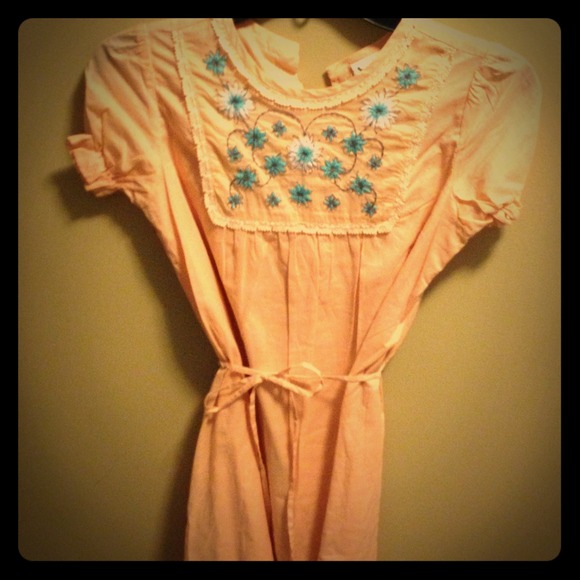 Nwt, Peach vintage dress by Soundgirl, size 0 - Picture 1 of 4
