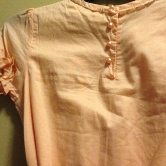 Nwt, Peach vintage dress by Soundgirl, size 0 - Picture 4 of 4