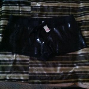SOLD Brand New Black Sequined VS Shorts