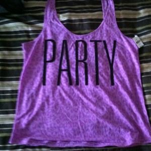 SOLD Brand New Purple VS Tank Size Large