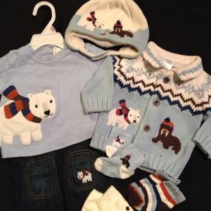 GYMBOREE 3-6 month boys lot