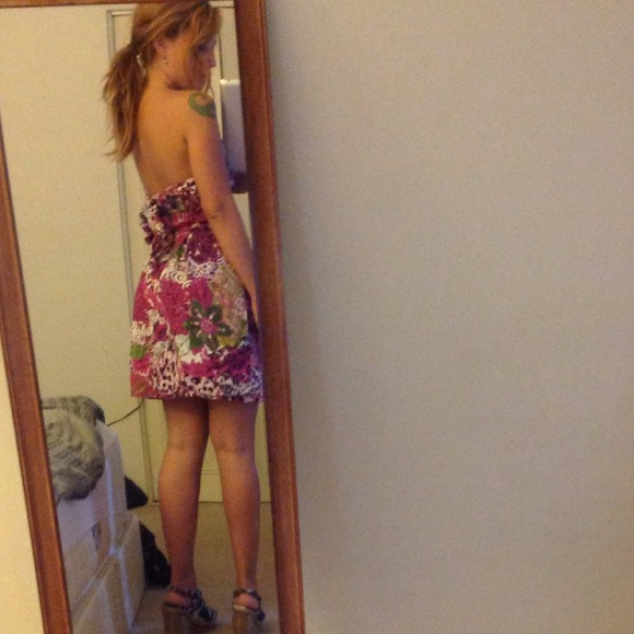 Strapless dress - Picture 2 of 3