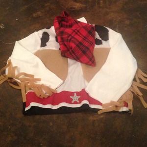 12-24m 2 piece cowboy costume