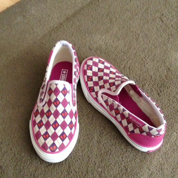 Checker Converse shoe