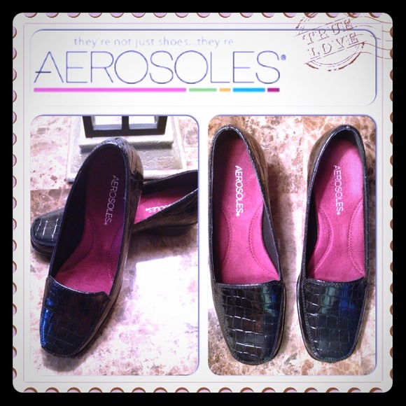 💥New💥 Aerosoles Crocodile Loafers