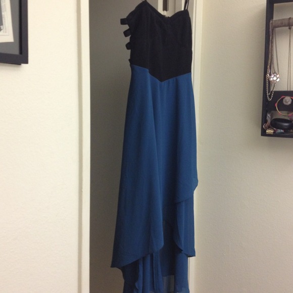 Hi low chiffon dress