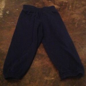 Navy warm up pants 2T