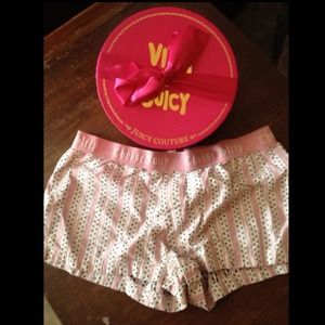 Juicy Couture Sleep shorts with box