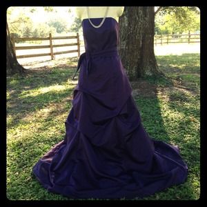 ❤Mark Down!❤Dark Purple Evening Gown