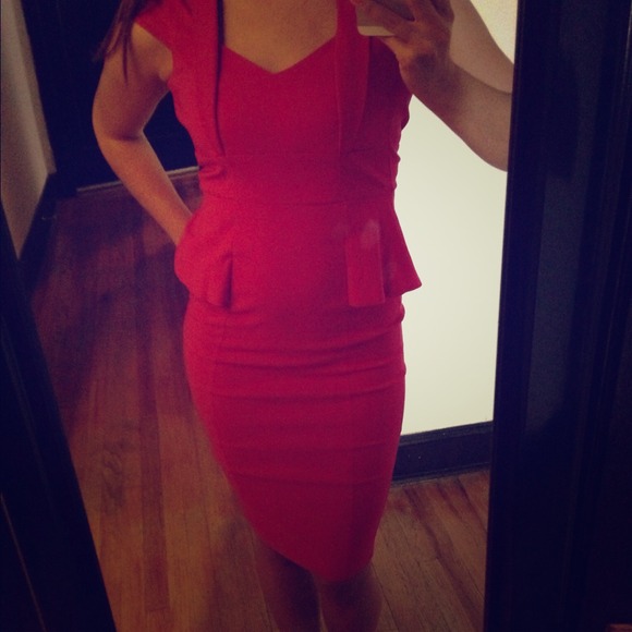 Peplum Dress