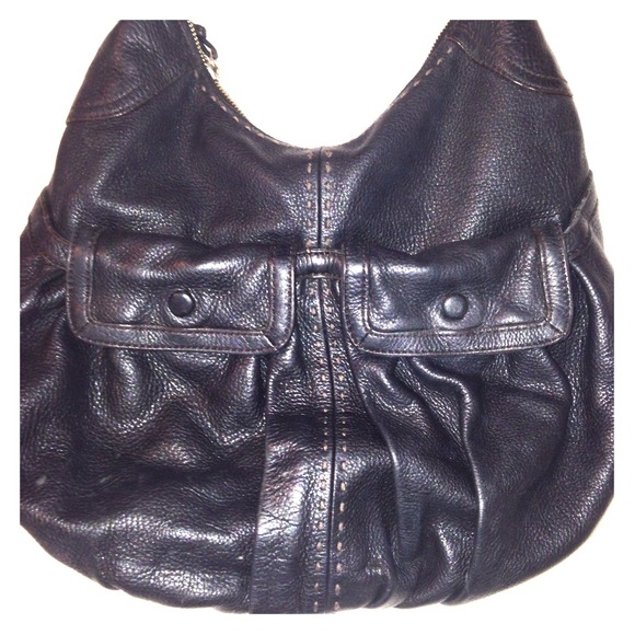 Gently-used Cole Haan black purse!