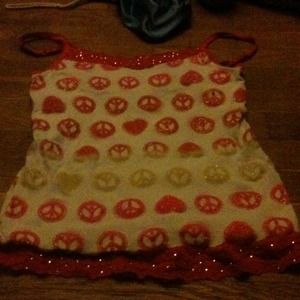✌Sign tank top super cute