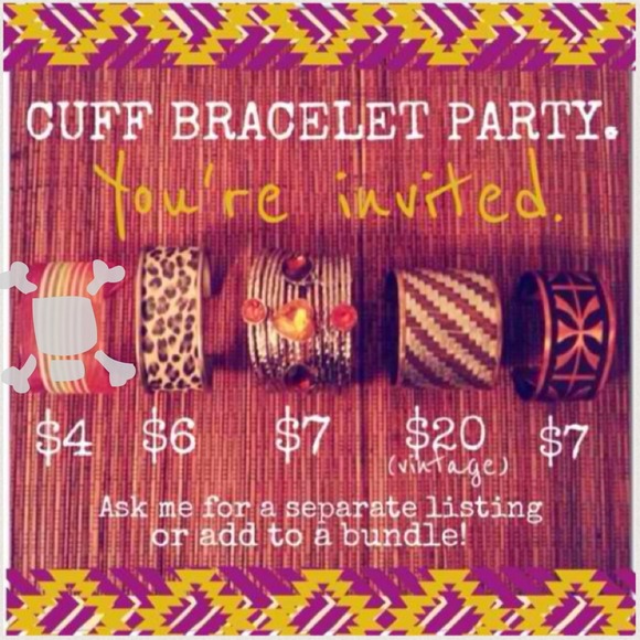 Accessories - Multiple Cuff Bracelets
