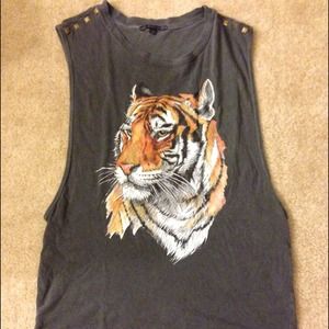 Urban Outfitters Tiger Muscle Tank