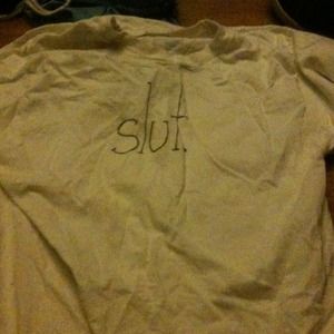 Slut shirt