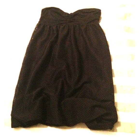 Strapless party dress
