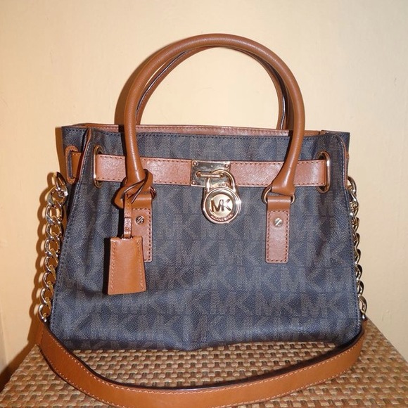 🍀🍀SOLD🍀🍀AUTHENTIC MICHAEL KORS HAMILTON BAG