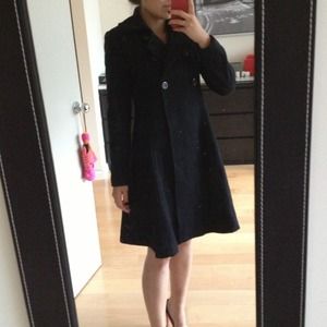 Via Elegant Wool Coat