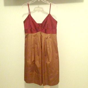 Colorful cocktail dress