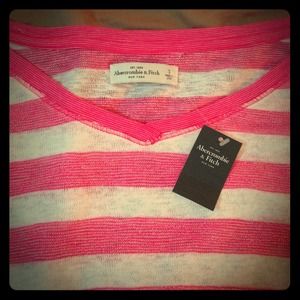 Abercrombie and Fitch pink top
