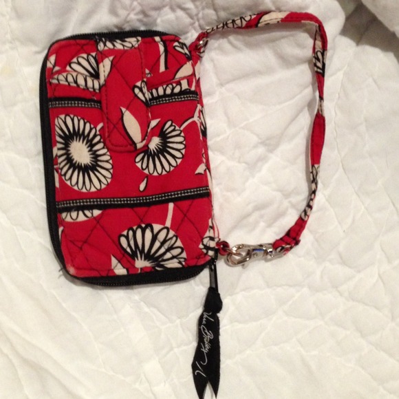 Vera Bradley wristlet wallet & cell phone holder