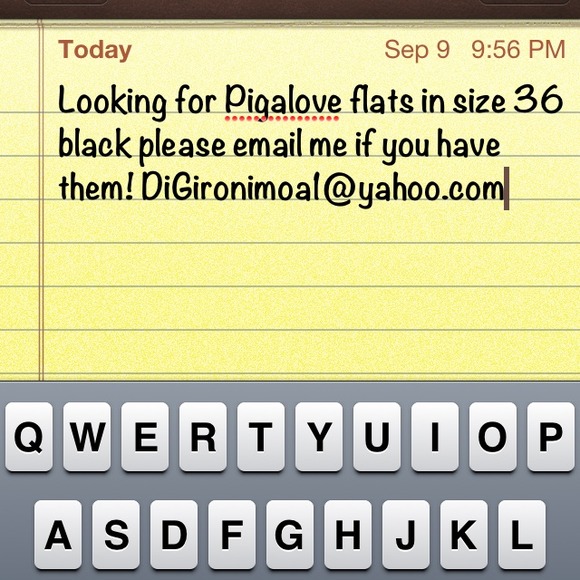 Pigalove flats black 36 - Picture 1 of 1