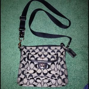 Coach Inspired Cross Body Bag