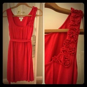 Ann Taylor LOFT Coral Dress