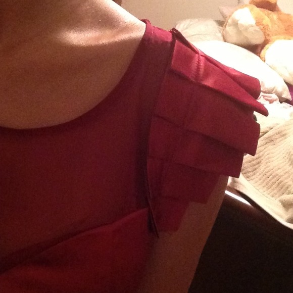 Red Sweetheart Dress - Picture 4 of 4