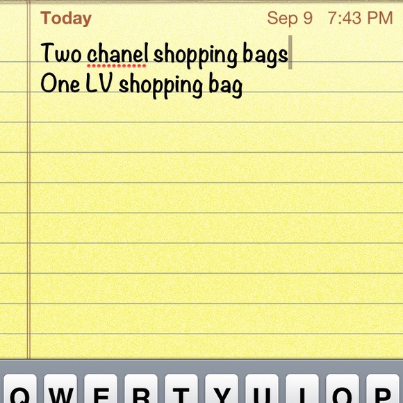 Bundled three shopping bags