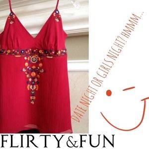 🌟HOST PICK🌟BCBGMAXAZRIA SPAGHETTI STRAP TOP