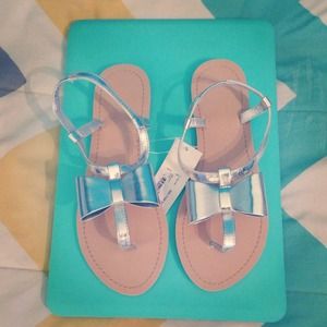 Bow sandals!