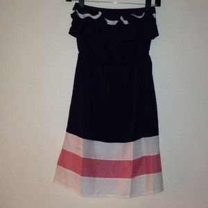 Strapless sun dress