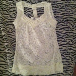 White Floral Tee