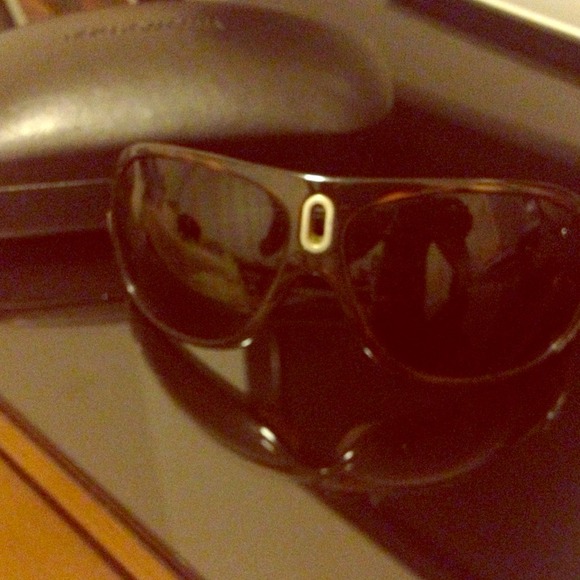 Dolce & Gabbana tortoise and gold sunglasses main image 4