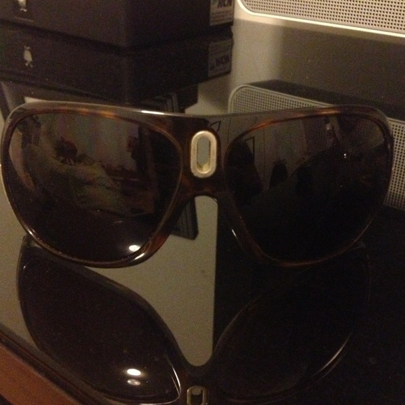Dolce & Gabbana tortoise and gold sunglasses