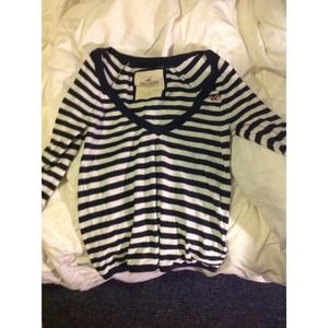 🚫SOLD🚫 Hollister striped top