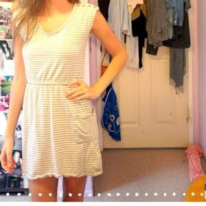 Short striped dress