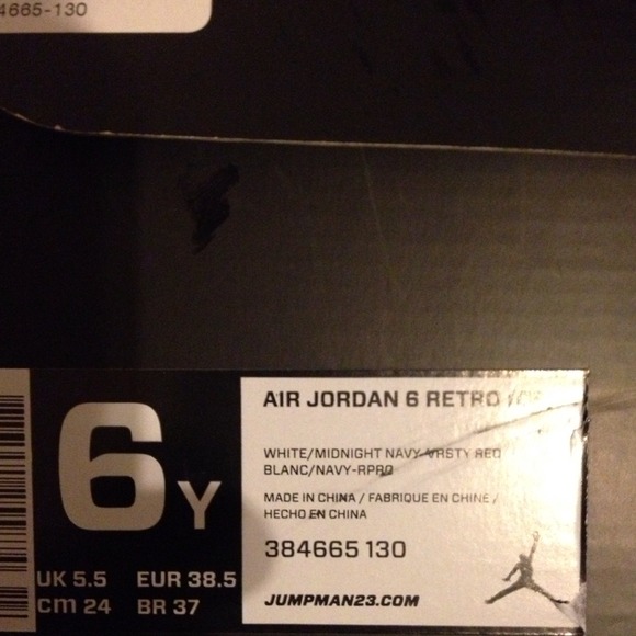 Jordan 6's