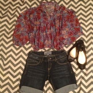 Dirty Dancing! True vintage top and shorts