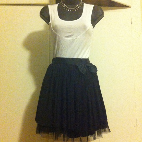 Elegant Soft n Fluffy Bow Skirt