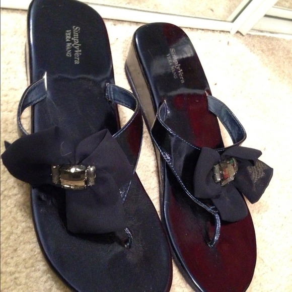 Royal Blue Vera Wang Sandals
