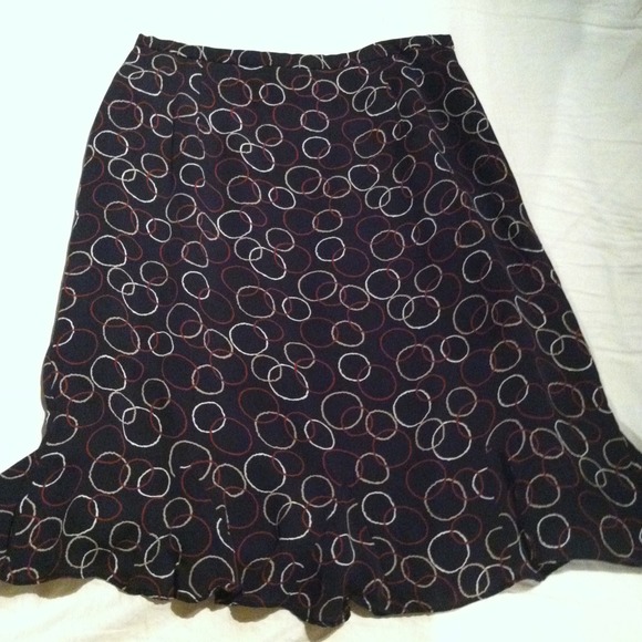 Silk skirt